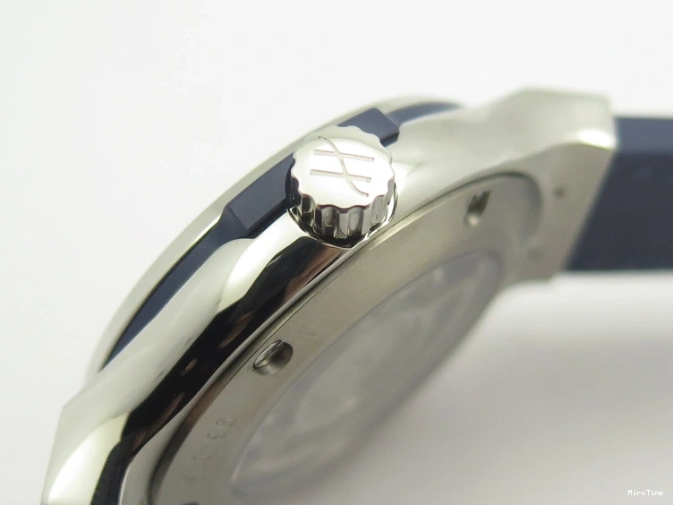 MIROTIME 0308 Big Pilot Top Gun Miramar PVD Plated Titanium on Green Nylon Strap A23J Refined 7398